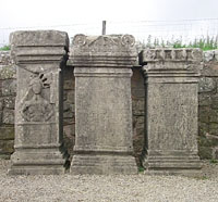 The altar of the Temple of Mithras near Carrawburgh on Hadrian's Wall (Image Credit: Fee, Hannon, and Zoller 1999)
